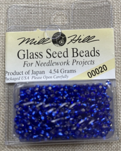 Mill Hill Seed Beads 00020 - Royal Blue Ø 2,2 mm