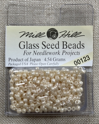 Mill Hill Seed Beads 00123 - Cream Ø 2,2 mm (Ersatz für Magnifica 10010)
