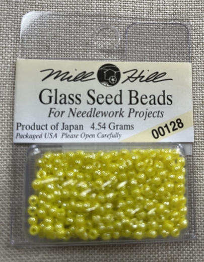 Mill Hill Seed Beads 00128 - Yellow Ø 2,2 mm