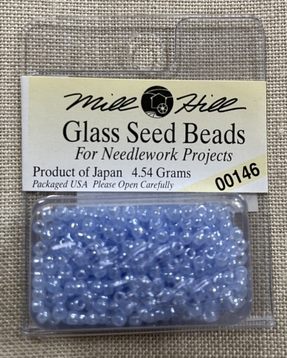 Mill Hill Seed Beads 00146 - Light Blue Ø 2,2 mm (Ersatz für Magnifica 10049)