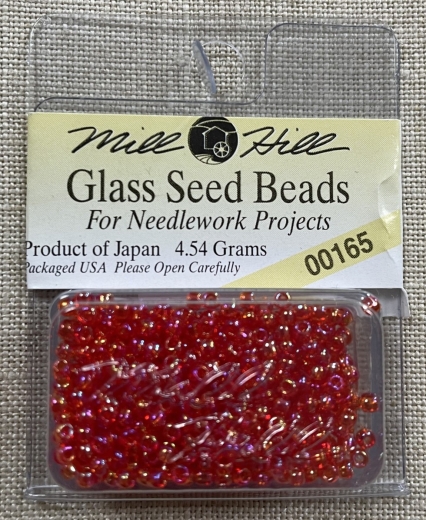 00165 - Christmas Red Mill Hill Seed Beads Ø 2,2 mm (Ersatz für Magnifica 10060)