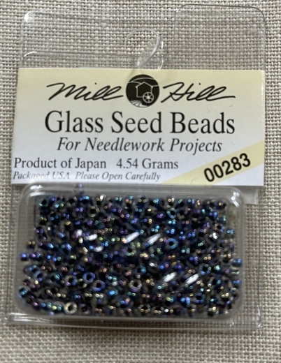 Mill Hill Seed Beads 00283 - Mercury Ø 2,2 mm (Ersatz für Magnifica 10007)