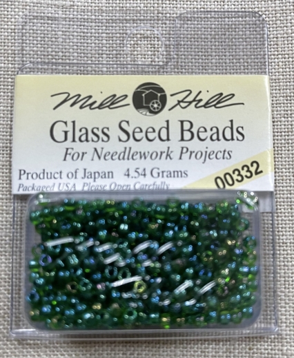00332 - Emerald Mill Hill Seed Beads Ø 2,2 mm