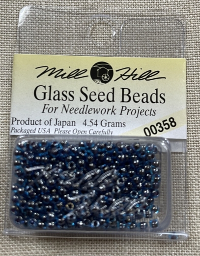 Mill Hill Seed Beads 00358 - Cobalt Blue Ø 2,2 mm
