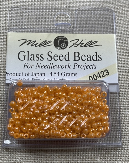 00423 - Tangerine Mill Hill Seed Beads Ø 2,2 mm