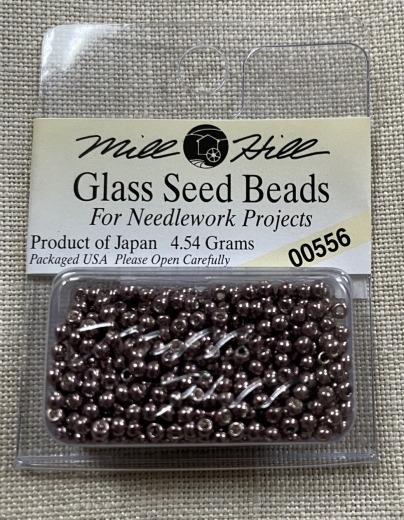 Mill Hill Seed Beads 00556 - Antique Silver Ø 2,2 mm