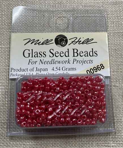 00968 - Red Mill Hill Seed Beads Ø 2,2 mm