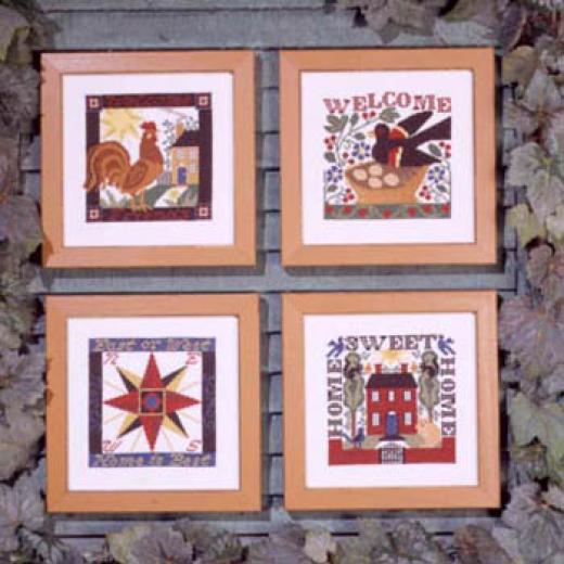 Prairie Schooler - Welcome Home (Stickvorlage)