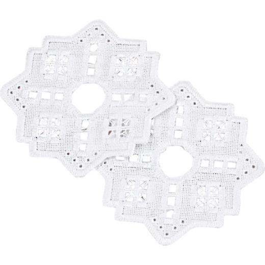 Permin of Copenhagen - Hardanger Kerzenringe 2er-Set