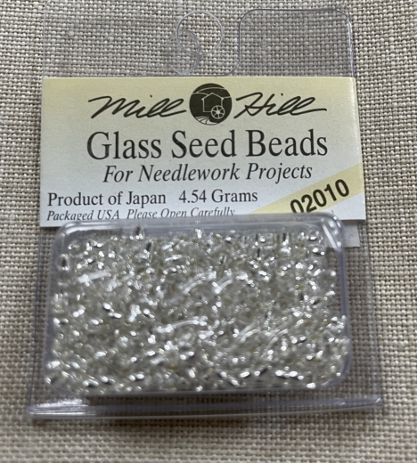 Mill Hill Seed Beads 02010 - Ice Ø 2,2 mm (Ersatz für Magnifica 10001)
