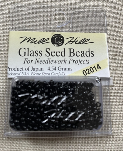 02014 - Black Mill Hill Seed Beads Ø 2,2 mm (Ersatz für Magnifica 10003)
