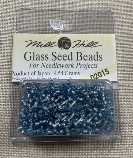 02015 - Sea Blue Mill Hill Seed Beads Ø 2,2 mm