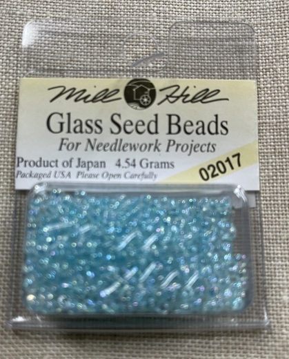 02017 - Crystal Aqua Mill Hill Seed Beads Ø 2,2 mm