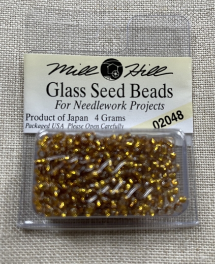 02048 - Golden Olive Mill Hill Seed Beads Ø 2,2 mm