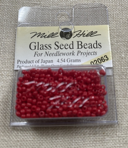 02063 - Crayon Crimson Mill Hill Seed Beads Ø 2,2 mm