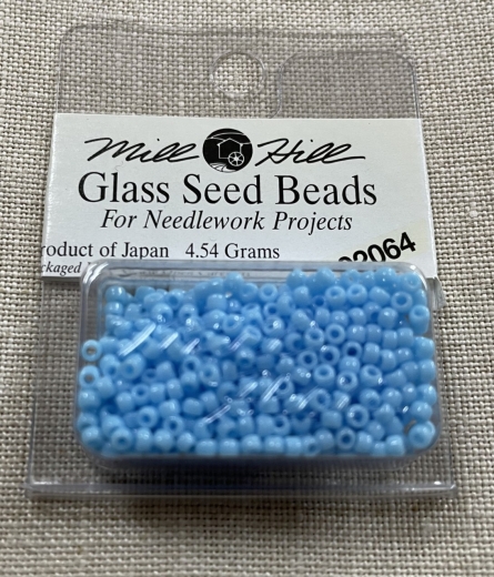 Mill Hill Seed Beads 02064 - Crayon Sky Blue Ø 2,2 mm