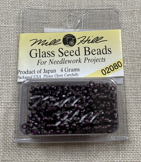 Mill Hill Seed Beads 02080 - Dark Plum Ø 2,2 mm