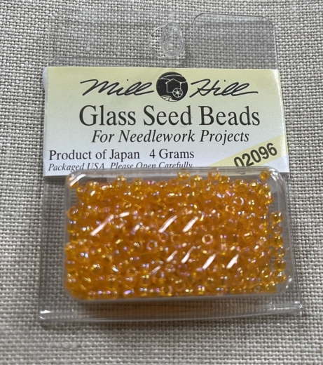 02096 - Orange Mill Hill Seed Beads Ø 2,2 mm