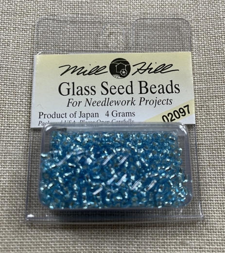 02097 - Bahama Blue Mill Hill Seed Beads Ø 2,2 mm