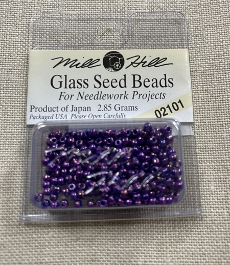 02101 - Purple Mill Hill Seed Beads Ø 2,2 mm