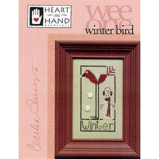 Heart In Hand Needleart - Wee One: Winter Bird