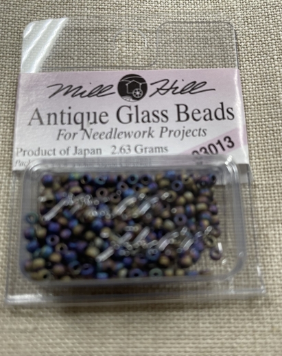 03013 - Stormy Blue Heather Mill Hill Seed-Antique Beads Ø 2,2 mm