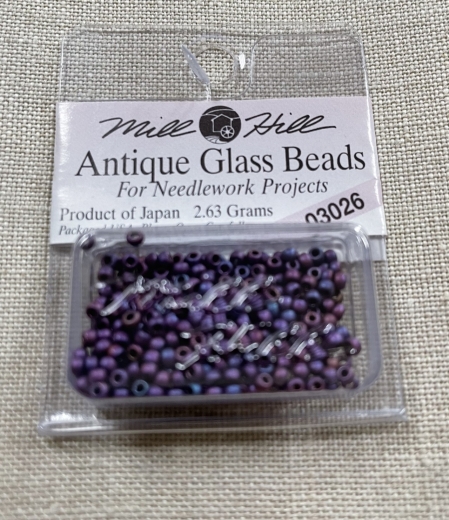 03026 - Wild Blueberry Mill Hill Seed-Antique Beads Ø 2,2 mm