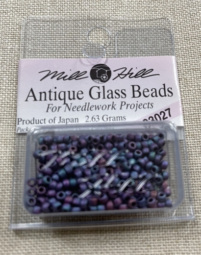 03027 - Caspian Blue Mill Hill Seed-Antique Beads Ø 2,2 mm