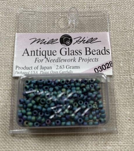 03028 - Juniper Green Mill Hill Seed-Antique Beads Ø 2,2 mm