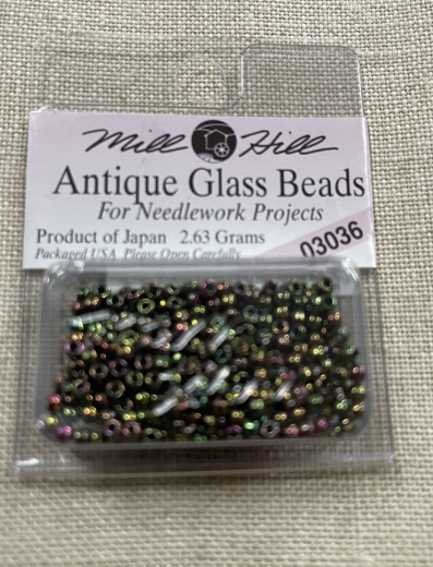 03036 - Cognac Mill Hill Seed-Antique Beads Ø 2,2 mm