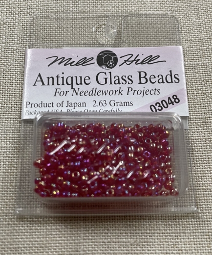 03048 - Cinnamon Red Mill Hill Seed-Antique Beads Ø 2,2 mm
