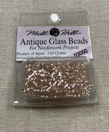 03050 - Champagne Ice Mill Hill Seed-Antique Beads Ø 2,2 mm