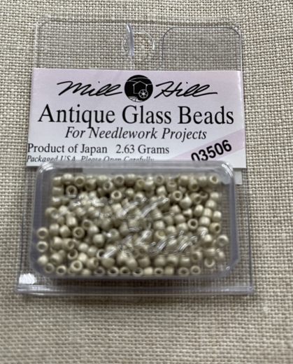03506 - Satin Stone Mill Hill Seed-Antique Beads Ø 2,2 mm