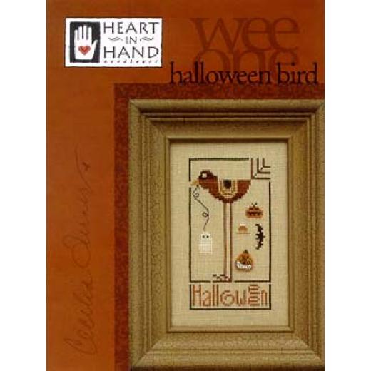 Heart In Hand Needleart - Wee One: Halloween Bird