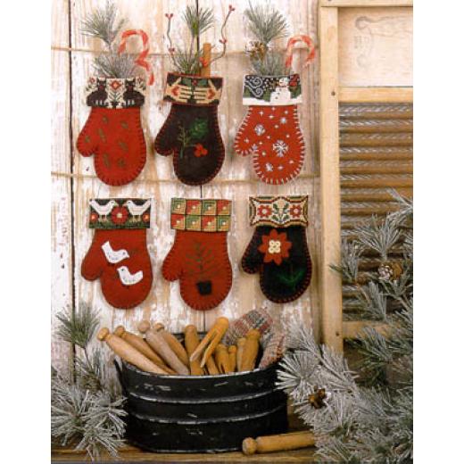 Prairie Schooler - Mittens (Stickvorlage)