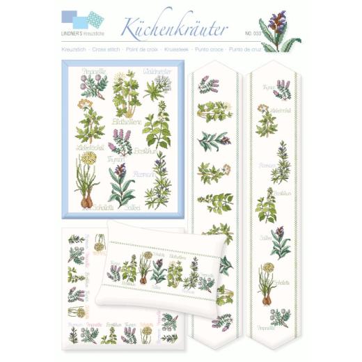 Lindners Kreuzstiche - Küchenkräuter
