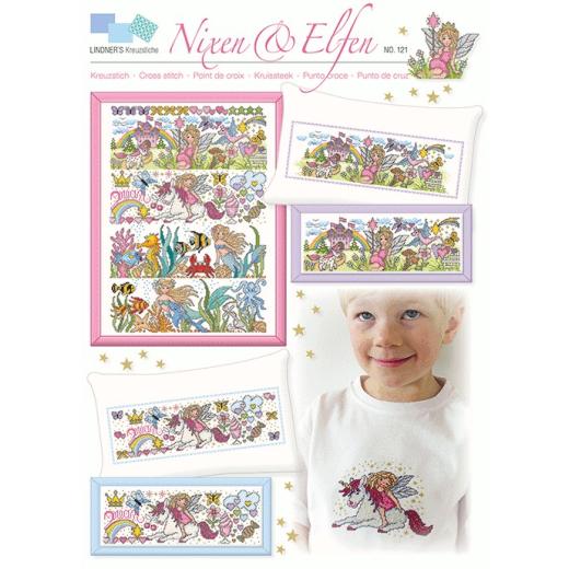 Lindners Kreuzstiche - Nixen & Elfen