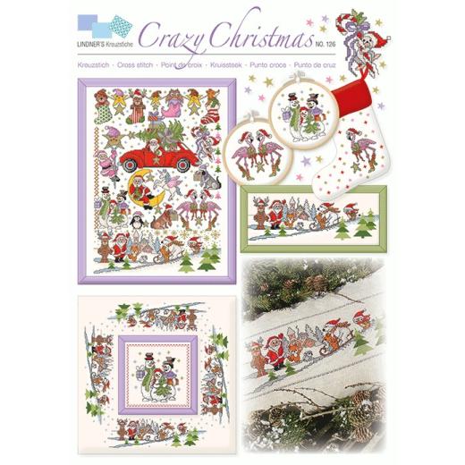 Lindners Kreuzstiche - Crazy Christmas