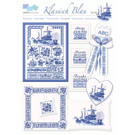 Lindners Kreuzstiche - Klassisch Blau