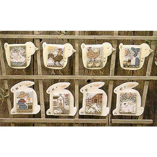 Prairie Schooler - Bunnies & Chicks (Stickvorlage)