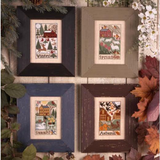 Prairie Schooler - Country Seasons (Stickvorlage)