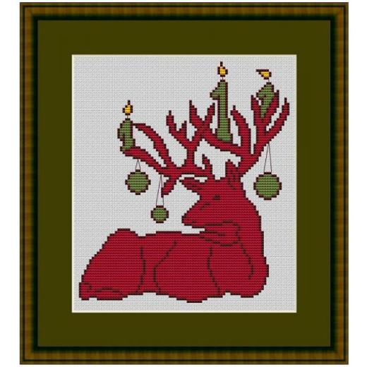 Kreuzstich-Insider - Weihnachtselch 3