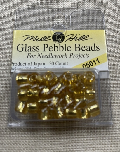 Mill Hill Pebble Beads - 05011 Victorian Gold Ø 5,5 mm