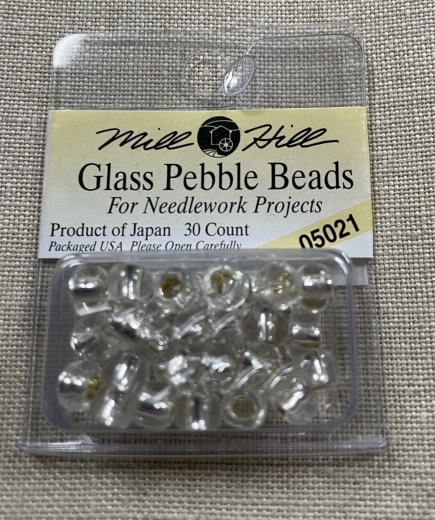 05021 - Silver Mill Hill Pebble Beads Ø 5,5 mm