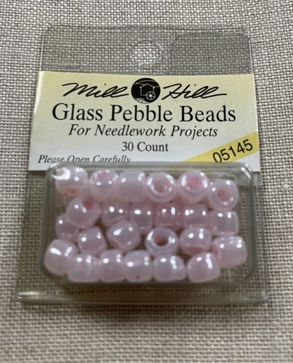 Mill Hill Pebble Beads - 05145 Pale Pink Ø 5,5 mm