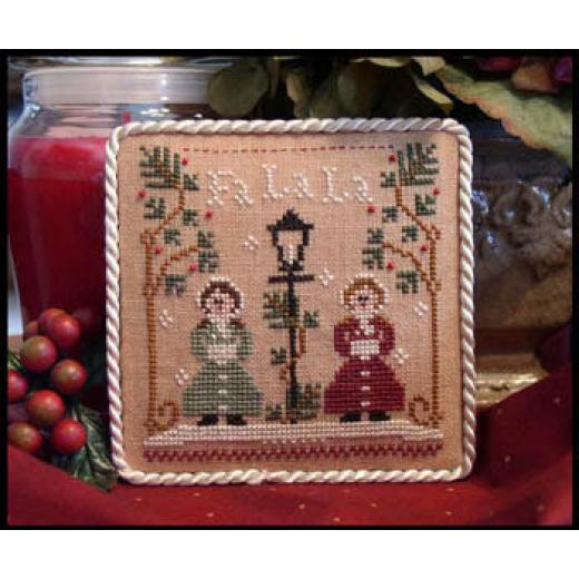 Little House Needleworks - 2010 Ornament Fa La La