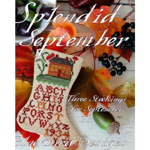 Stickvorlage Blackbird Designs - Splendid September