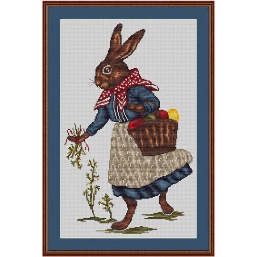 Kreuzstich-Insider - Hasenfrau