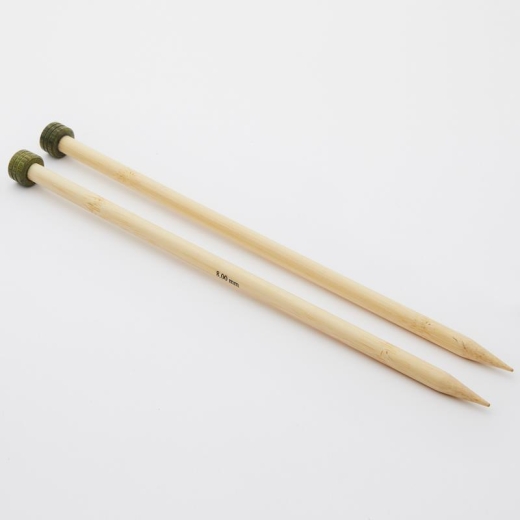 KnitPro Bamboo Jackenstricknadeln 5,50 mm - 33 cm