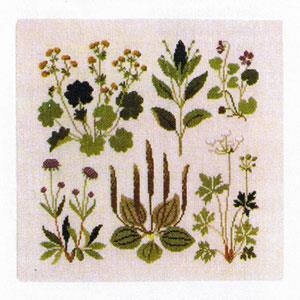 Haandarbejdets Fremme - Kissen Wilde Blumen